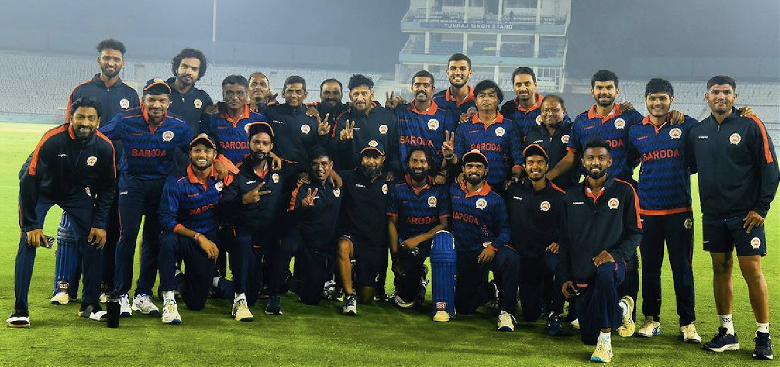 Baroda Shatters Records with Mammoth 349/5 in T20 Cricket Match